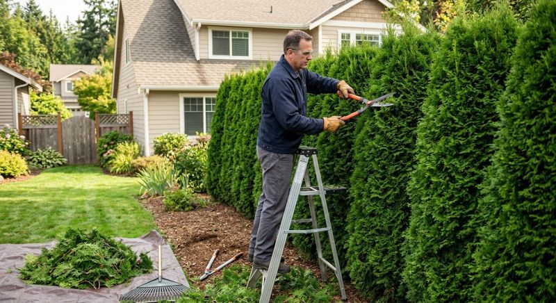 Forsythia Pruning in Ventura County, CA